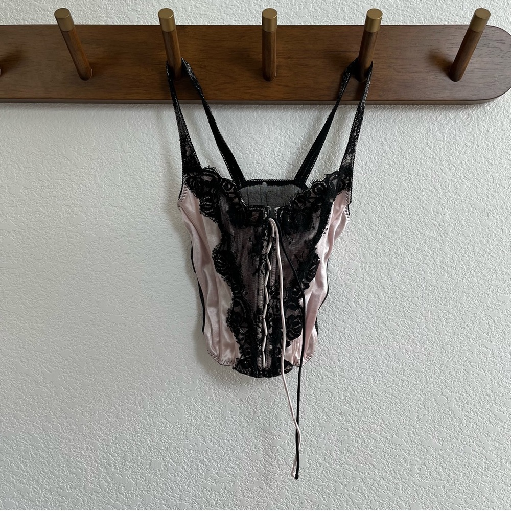 Lingerie corset tank